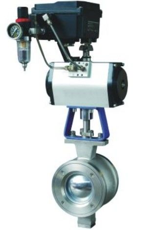 Β τοποθετημένη Trunnion βαλβίδα τύπων ελαφριά για το βιομηχανικό ακριβή έλεγχο ροής