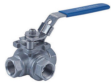 3 Trunnion τρόπων βαλβίδα σφαιρών PN63 για τη διαδικασία αερίου/τη βιομηχανία μεταφορών
