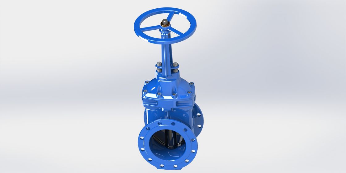 Όλκιμος σίδηρος gjs500-7 ντυμένη AWWA FBE φλάντζα βαλβίδων πυλών νερού διαθέσιμη